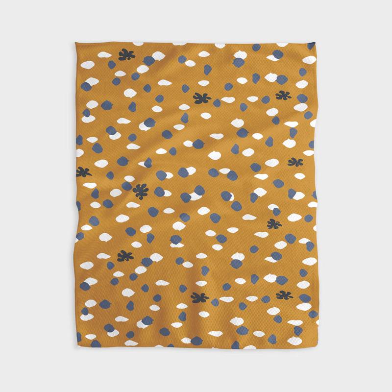 Geometry Collared Tea Towel