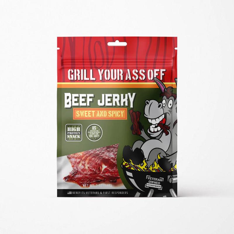 Grill Your Ass Off Sweet & Spicy Jerky