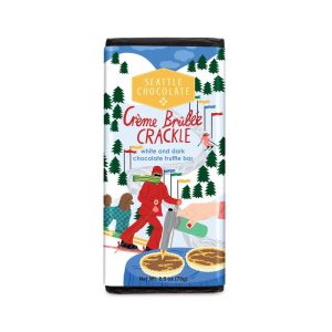 Seattle Chocolates Creme Brulee Crackle Bar