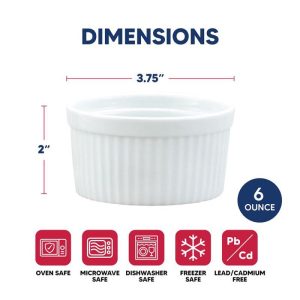 HIC Kitchen Souffle, 6oz