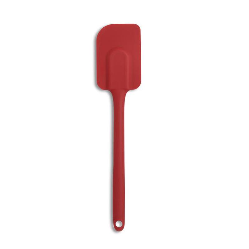 HIC Mrs. Anderson's Baking Silicone Spatula, Red, 10in